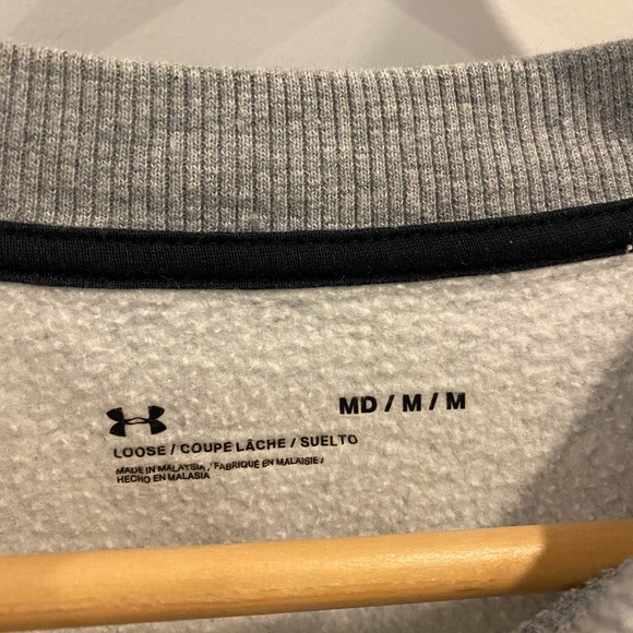 Under Armour crew next sweatshirt size M - Picture 4 of 4